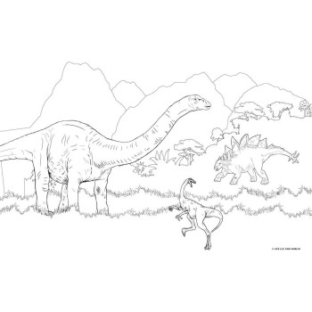 Diakakis imports Jurassic World Drawing pad Jurassic 23x33 40 Sheets Self-stencil- 2 Pages x 2 Fig. 000570990 5205698686153