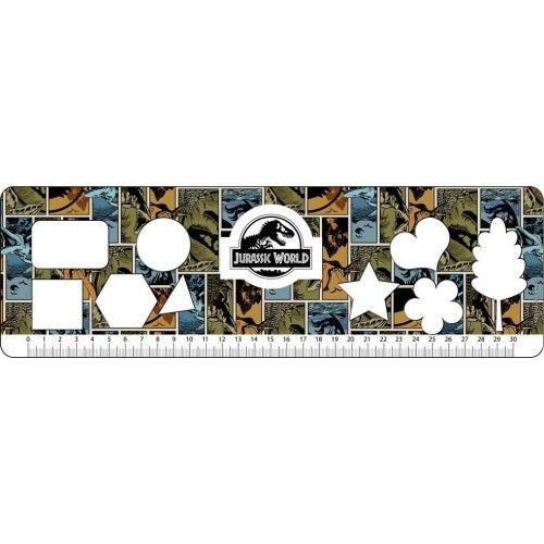 Diakakis imports Jurassic World Drawing pad Jurassic 23x33 40 Sheets Self-stencil- 2 Pages x 2 Fig. 000570990 5205698686153