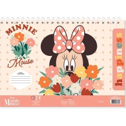 Diakakis imports Disney Minnie Mouse Minnie Drawing pad 23x33 40 Sheets Auto-stencil- 2 Pages x 2 Fig. 000564472 5205698686238