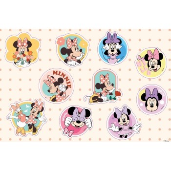 Diakakis imports Disney Minnie Mouse Minnie Drawing pad 23x33 40 Sheets Auto-stencil- 2 Pages x 2 Fig. 000564472 5205698686238