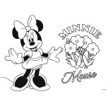 Diakakis imports Disney Minnie Mouse Minnie Drawing pad 23x33 40 Sheets Auto-stencil- 2 Pages x 2 Fig. 000564472 5205698686238
