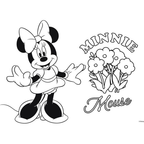 Diakakis imports Disney Minnie Mouse Μπλοκ Ζωγραφικής Minnie 23X33 40Φυλ Αυτοκ-Στενσιλ- 2Σελ Χρ - 1 Τμχ 000564472 5205698686238
