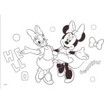 Diakakis imports Disney Minnie Mouse Minnie Drawing pad 23x33 40 Sheets Auto-stencil- 2 Pages x 2 Fig. 000564472 5205698686238