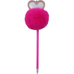 Diakakis imports Pompom Pencil The Littlies Hearts 000647032 5205698674464