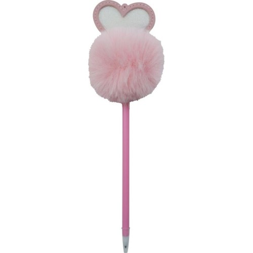 Diakakis imports Pompom Pencil The Littlies Hearts 000647032 5205698674464