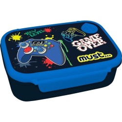 Diakakis imports Children's Food Container Must 800Ml Press Start 000585668 5205698669897