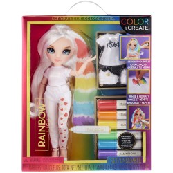 MGA Entertainment Rainbow High Κούκλα Set Ζωγραφίζω Μπλε Ματια 594123EUC 035051594123