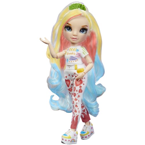 MGA Entertainment Rainbow High Color & Create Fashion Doll- Blue Eyes 594123EUC 035051594123