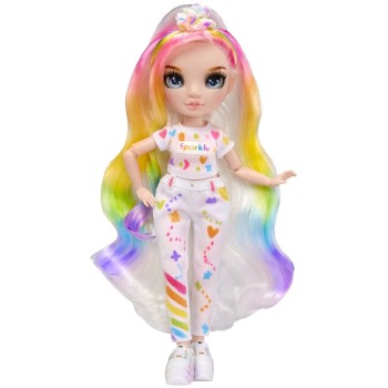 MGA Entertainment Rainbow High Κούκλα Set Ζωγραφίζω Μπλε Ματια 594123EUC 035051594123