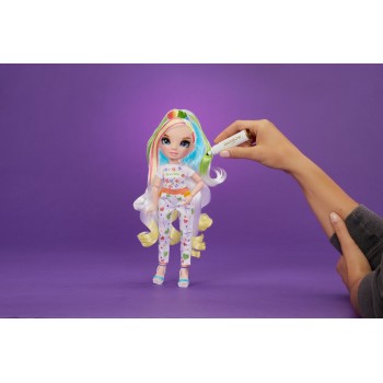 MGA Entertainment Rainbow High Color & Create Fashion Doll- Blue Eyes 594123EUC 035051594123