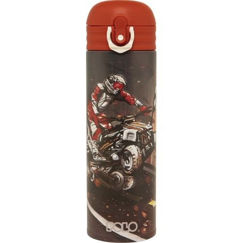 Θερμος Polo Stainless Steel Junior 500Ml Motorcycle Μηχανή 949005-8278 5201927130121