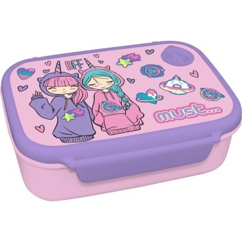 Diakakis imports childrens lunch box must 800ml for girls 4 000585667 5205698688430
