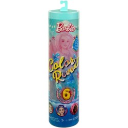 Mattel Barbie Color Reveal Doll With 6 Surprises - Dream Mermaids HRK12 / HRK13 194735178766
