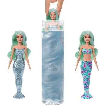Mattel Barbie Color Reveal Doll With 6 Surprises - Dream Mermaids HRK12 / HRK13 194735178766
