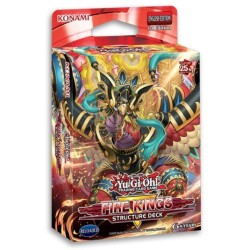 KONAMI Yu-Gi-Oh! Fire Kings Reprint Deck KON164129 4012927164075