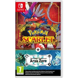 Nintendo Pokemon Scarlet + Hidden Treasure Of Area Zero Dlc Switch  045496511029