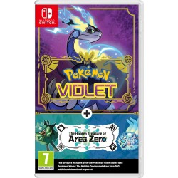 Nintendo pokemon violet + hidden treasure of area zero dlc  switch  045496511098