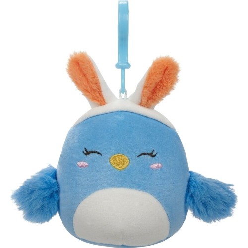 Kelly Toy Squishmallows Easter - Plush Keychain Wave 1 (6 Designs) 9Cm - Jazwares Bebe The Blue Bird JWSQ0236-B 196566389304