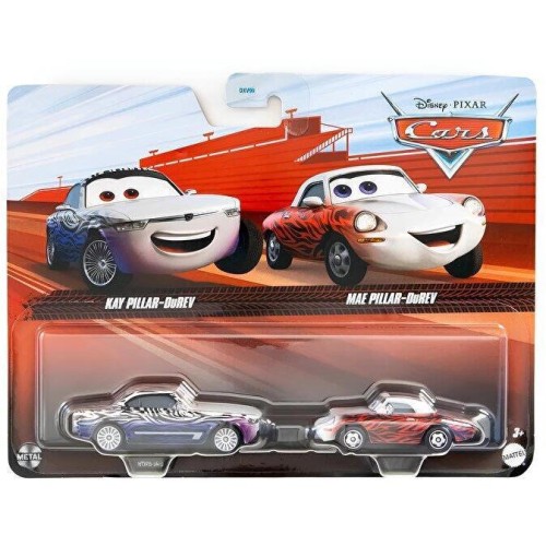 Mattel Disney Cars Pixar Cars And Pixar Cars Σετ Με 2 Αυτοκινητάκια, Kay Pillar-Durev And Mae Pillar DXV99 / HTX05 194735199273