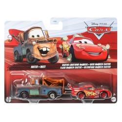 Mattel Disney Cars Pixar Cars  And Pixar Cars 2-Pack Matter And Cactus Lightning Mc Queen DXV99 / HTX10 194735199303
