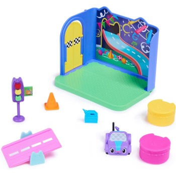 Spin Master Gabbys Dollhouse Gabby S Dollhouse Carlita Purr-Ific Play Room Deluxe Room Set (6064149) 092141 778988380819