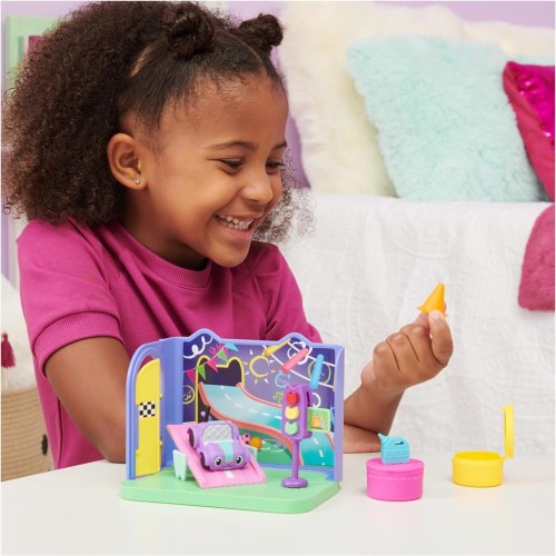 Spin Master Gabbys Dollhouse Gabby S Dollhouse Carlita Purr-Ific Play Room Deluxe Room Set (6064149) 092141 778988380819