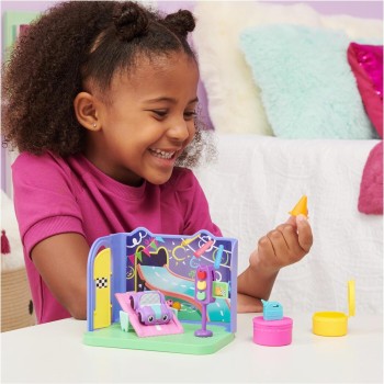 Spin Master Gabbys Dollhouse Gabby S Dollhouse Carlita Purr-Ific Play Room Deluxe Room Set (6064149) 092141 778988380819