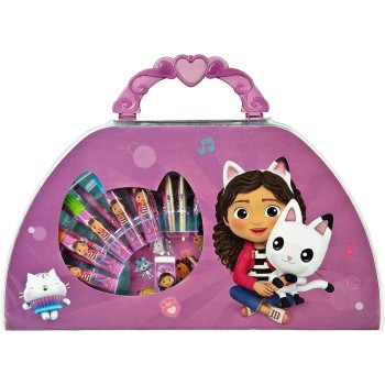 GIM Gabbys Dollhouse Carry Along Art Case For Girls 316-40770 4043946308645