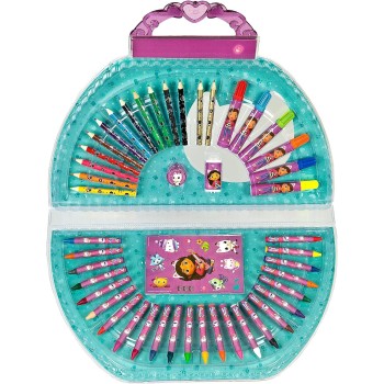 GIM Gabbys Dollhouse Carry Along Art Case For Girls 316-40770 4043946308645