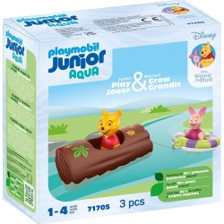 Playmobil Disney Winnie the Pooh Junior K Disney Ο Γουίνι Και Το Γουρουνάκι Πάνε Βαρκάδα 71705 4008789717054