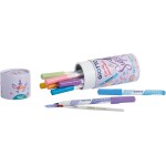 Giotto Μαρκαδόροι Ζωγραφικής Turbo Soft Brush Candy Collection 12Pcs 000427700 8000825057069