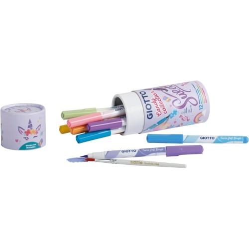 Giotto Turbo Soft Brush Candy Collection 12Pcs 000427700 8000825057069