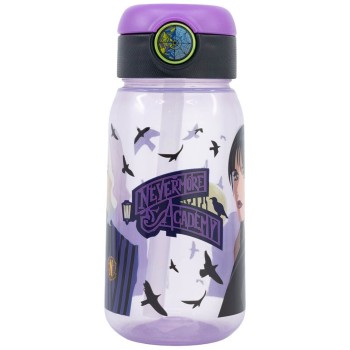 Stor Water Canteen Push Up 510Ml Wednesday 530-76942 8412497769421