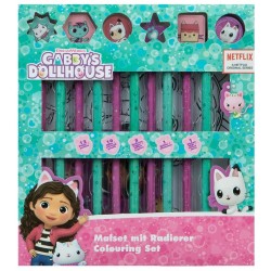GIM Gabbys Dollhouse Colouring Set 316-40746 4043946313984