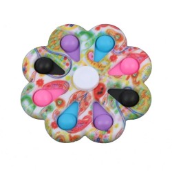 OEM Pop It Μεσαία 9 Εκ. Round Flower Διάφορα Σχέδια  5202200003965