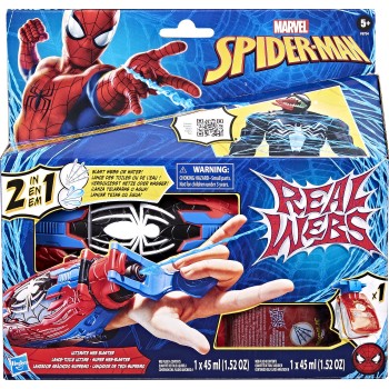 Hasbro Spiderman spider-man real webs ultimate web blaster F8734 5010996166777