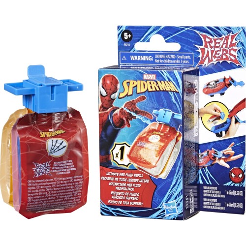 Hasbro Spiderman Spider-Man Webs Ultimate Web Fluid Refill Ανταλλακτικό F8735 5010996183040