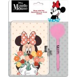 Diakakis imports Disney Minnie Mouse Must ημερολόγιο  minnie mouse με κλειδαριά και στυλό με pom pom 000564295 5205698661389