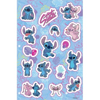 Diakakis imports Disney Stitch Calendar Stitch set 7 Pcs. With Pen, Sticker Page, Sequins, Glue 000564297 5205698661464