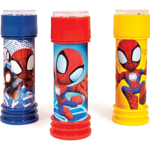 As company Spiderman As 3 Μπουκαλάκια Σαπουνόφουσκες  Spidey And His Amazing Friends Για 3+ Χρονών 5200-01368 5203068013684