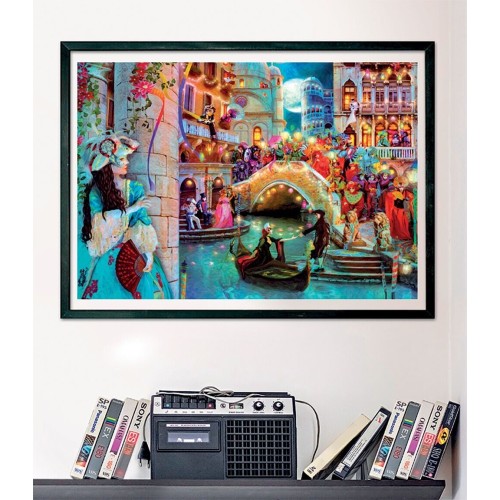 Clementoni Puzzle High Quality Collection Venetian Carnival 1000 pcs 1220-39827 8005125398270