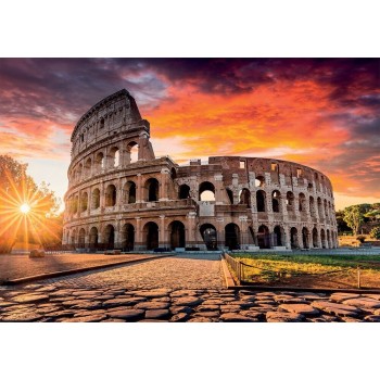 Clementoni Puzzle High Quality Collection Sunset at the Colosseum 1000 pcs 1220-39822 8005125398225
