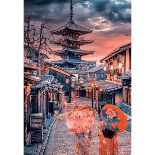 Clementoni Puzzle High Quality Collection Afternoon in Kyoto 500 pcs 1220-35525 8005125355259