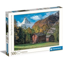 Clementoni παζλ high quality collection γοητευτικό μάττερχορν 500 τμχ 1220-35523 8005125355235