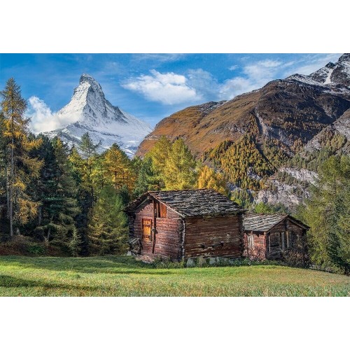 Clementoni Puzzle High Quality Collection Charming Matterhorn 500 pcs 1220-35523 8005125355235