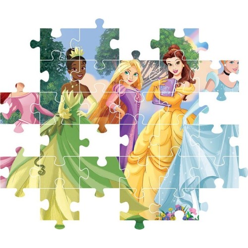 Clementoni Disney Princess Children's Puzzle Super Color Princesses 180 ...