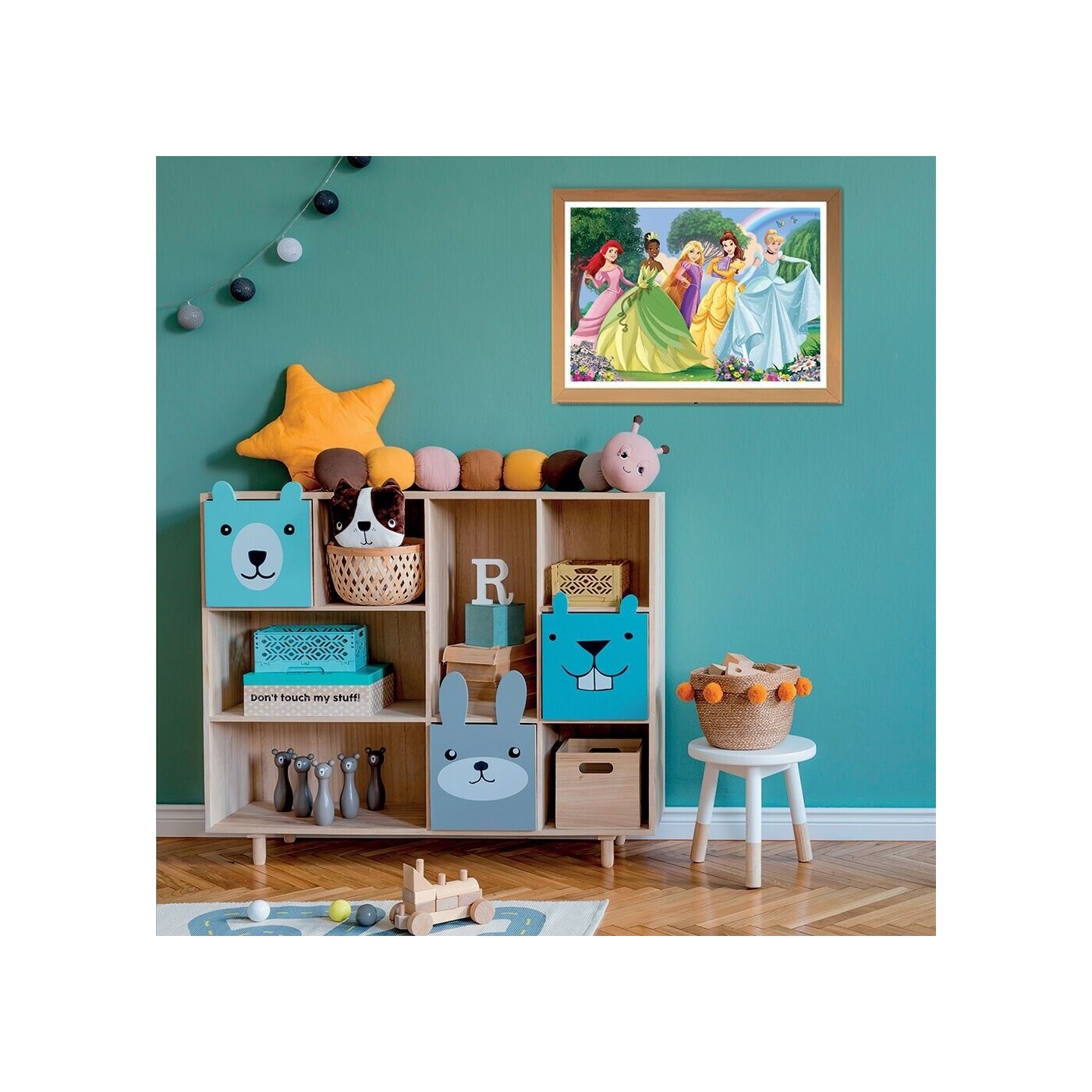 Clementoni Disney Princess Children's Puzzle Super Color Princesses 180 ...