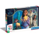 Clementoni Children's Puzzle Super Color Disney Wish 104 pcs 1210-27269 8005125272693