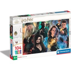 Clementoni παιδικό παζλ super color harry potter 104 τμχ 1210-25759 8005125257591