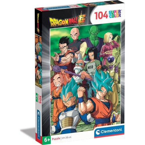 Clementoni παιδικό παζλ super color dragon ball 104 τμχ 1210-25757 8005125257577